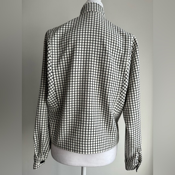CABI 3173 Windowpane Stretch Blazer Jacket Women’s Size Small - Picture 7 of 12